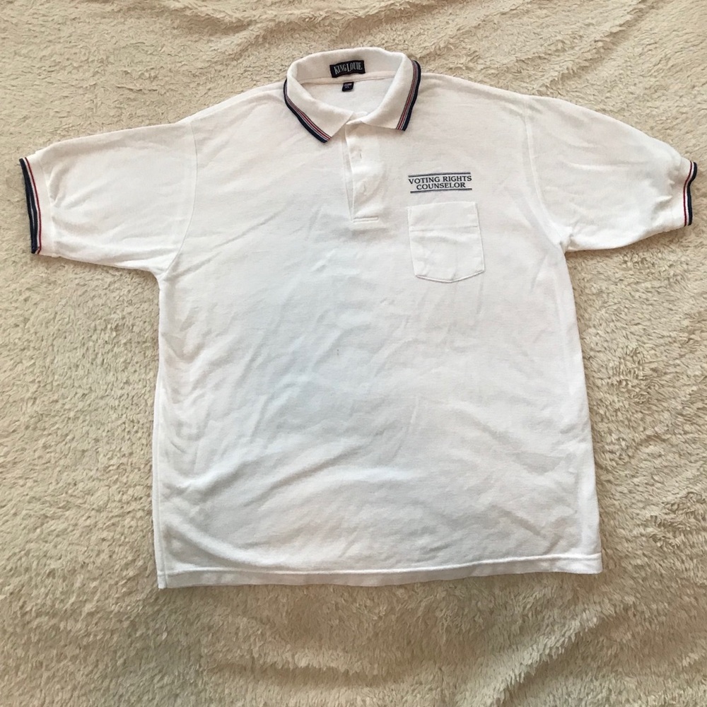 King Louie Men's “Voting Rights Counselor” Polo